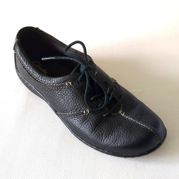 Clarks. Bendables. Black. Size 6.5M - Picture 13 of 16
